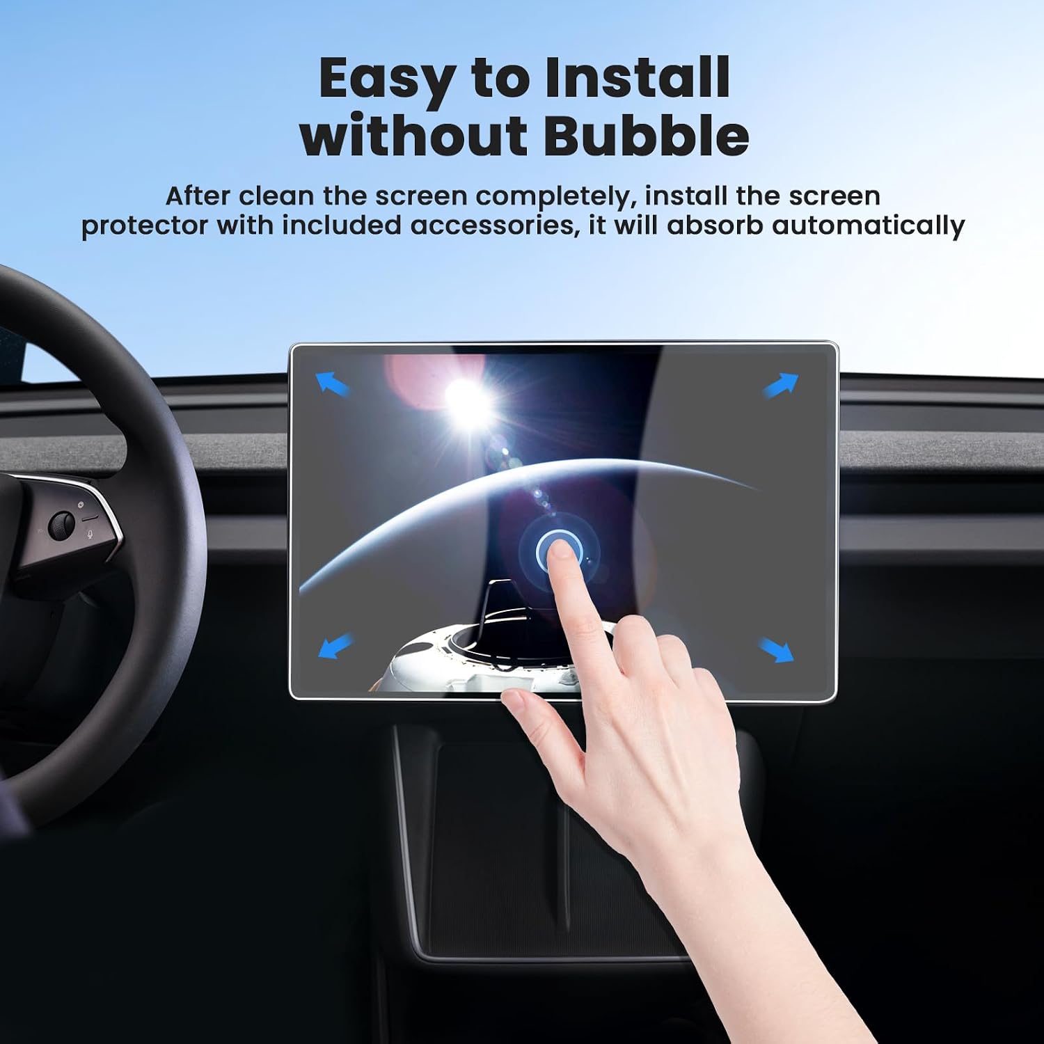 Canvcle 2PCS Screen Protector for 2026 Model Y(Premium & Performance) - Image 7