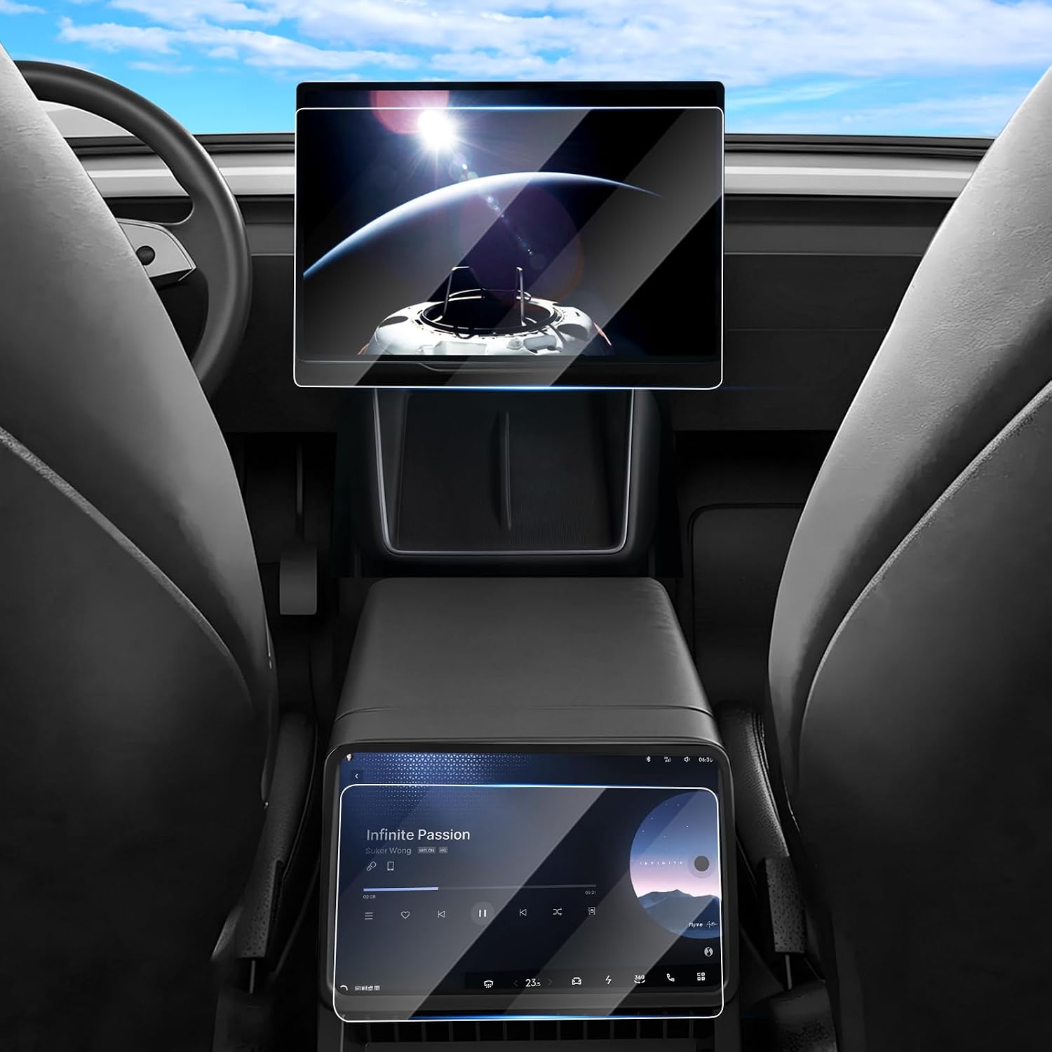 Canvcle 2PCS Screen Protector for 2026 Model Y(Premium & Performance) - Image 8
