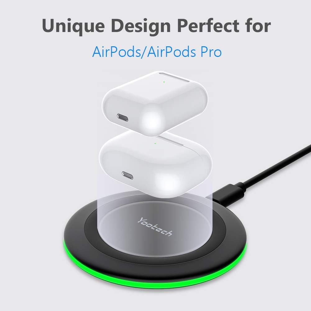 Yootech Wireless Charger,10W Max Wireless Charging Pad(No AC Adapter) - Image 3