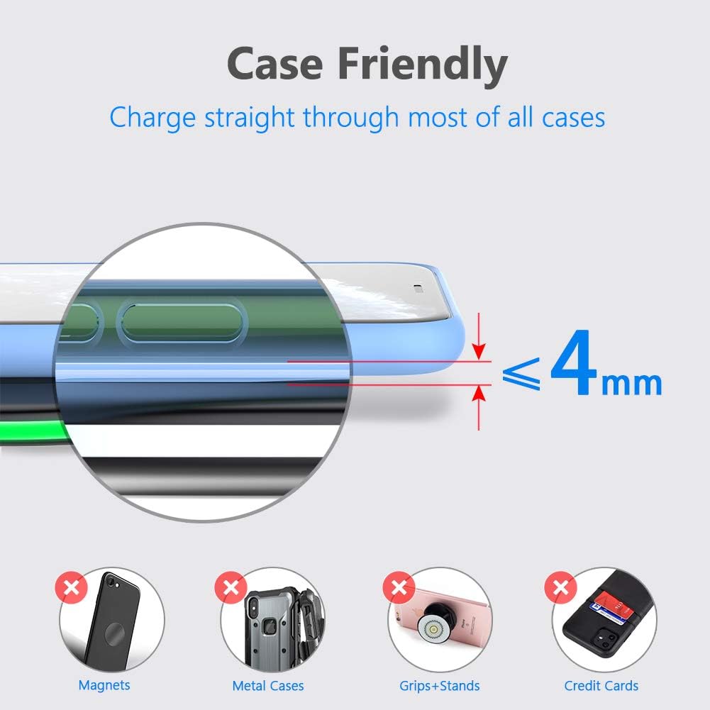 Yootech Wireless Charger,10W Max Wireless Charging Pad(No AC Adapter) - Image 4