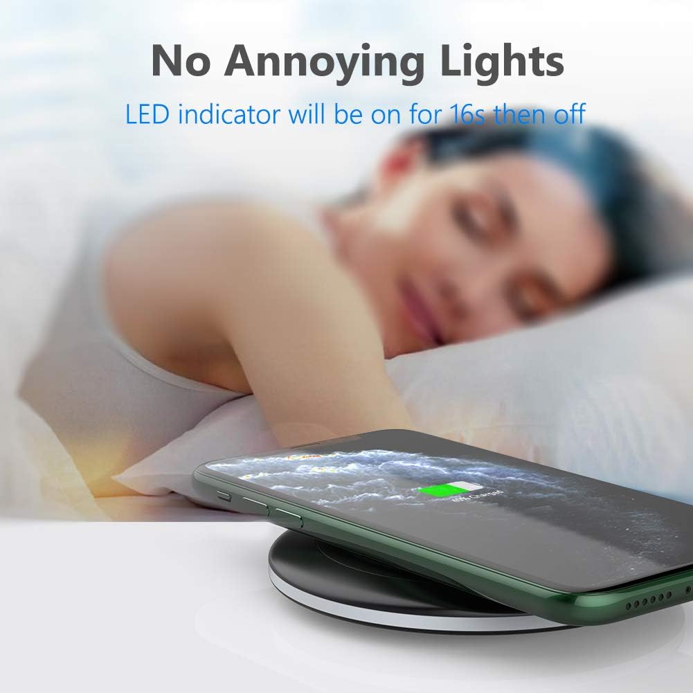 Yootech Wireless Charger,10W Max Wireless Charging Pad(No AC Adapter) - Image 5
